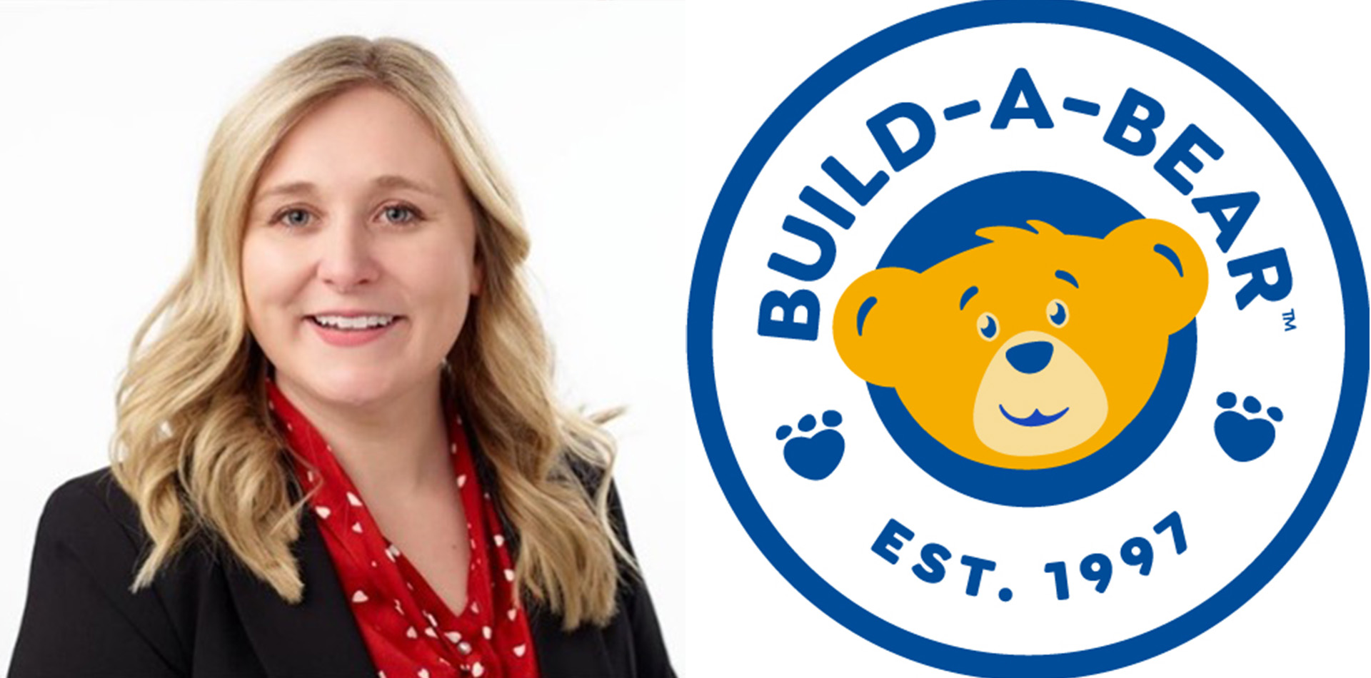 Colleen Merideth photo and build a bear logo