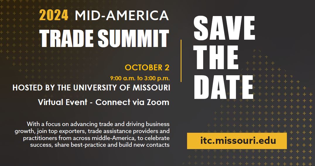 Mid America Trade Summit informational slide