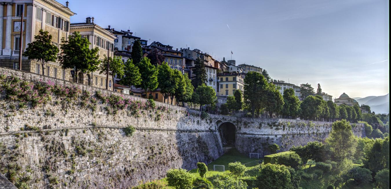 Citta Alta in Bergamo