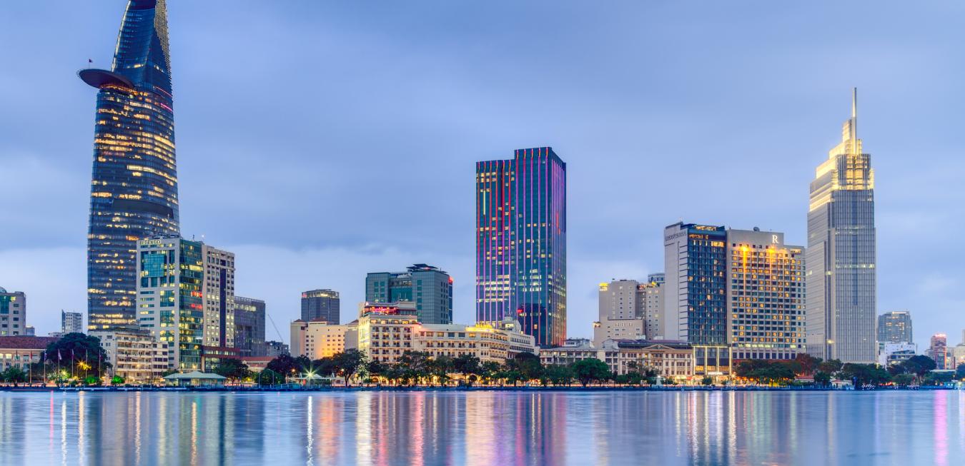 Hi Chi Minh City Skyline