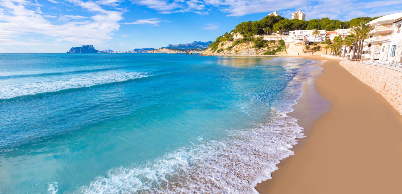 Beach in Alicante, Spain