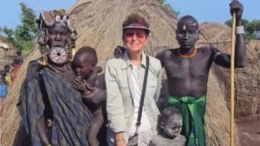 Walsworth with Villagers