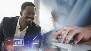stock image of email deals
