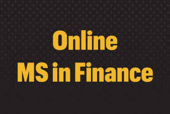 Image: Online MS in Finance