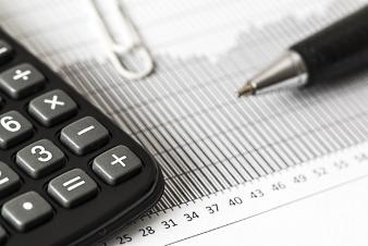 Calculator and Financial Documents