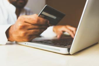marketing phd columbia A person online shopping