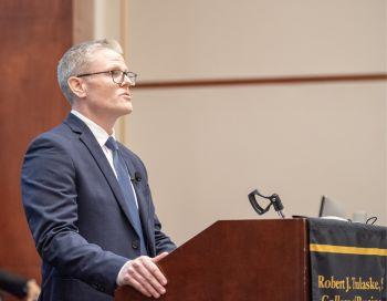 Matt Glendening during Orin Ethics Symposium