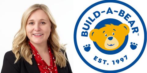 colleen photo and build-a-bear logo