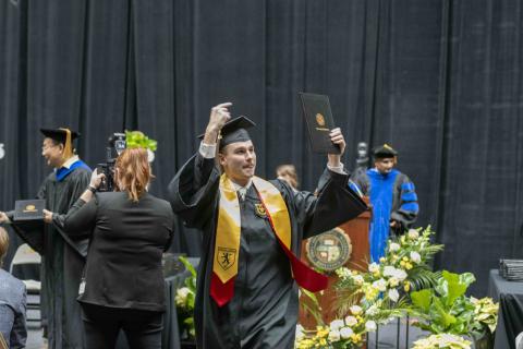 Fall 2025 student commencement