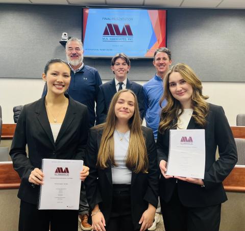 F2025 ITC students presentation photo of M.A. Associates