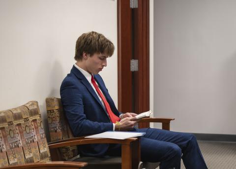 Trulaske student ready for interview