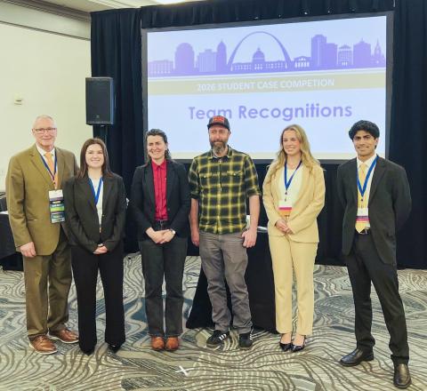 Trulaske student at nasbite competition