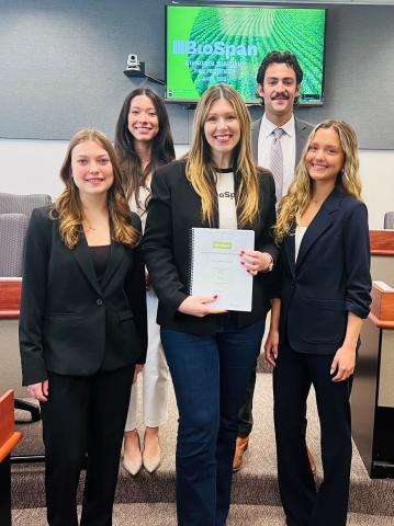 Photo: Final Pres – BioSpan Team