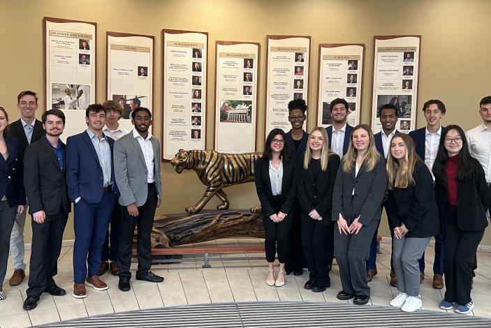 International Trade Center interns gather for a group photo