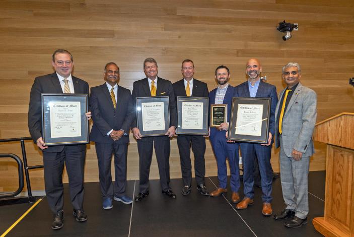 Citation of Merit award winners pose for group photo