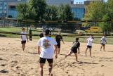Camp Trulaske sand volleyball