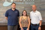 Endovac Animal Health Company Reps with Intern Alexis Doyle
