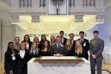 Students at the NYSE.