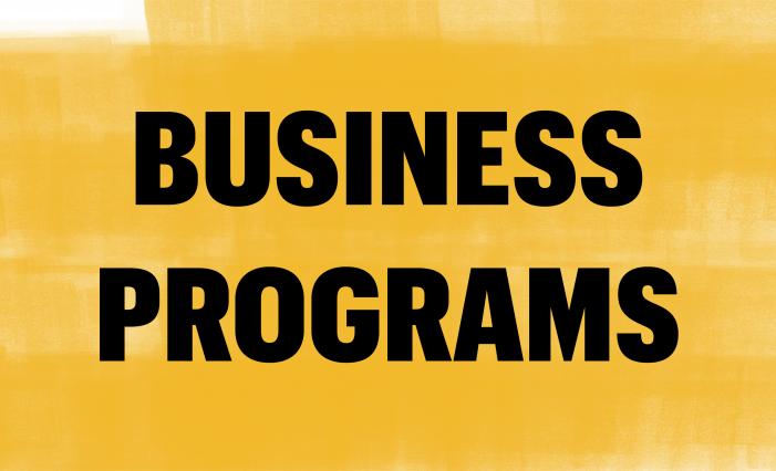 Graphic: Business Programs at Trulaske