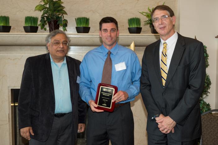 Image: Josh Bax receiving the Special Award for Excellence in Marketing Education
