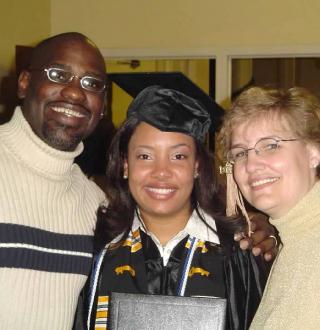 Rashel Parents Graduation