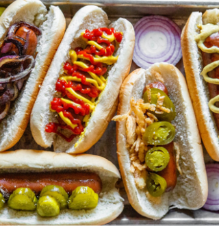 Wagyu gourmet hot dogs from Kansas City Cattle Company